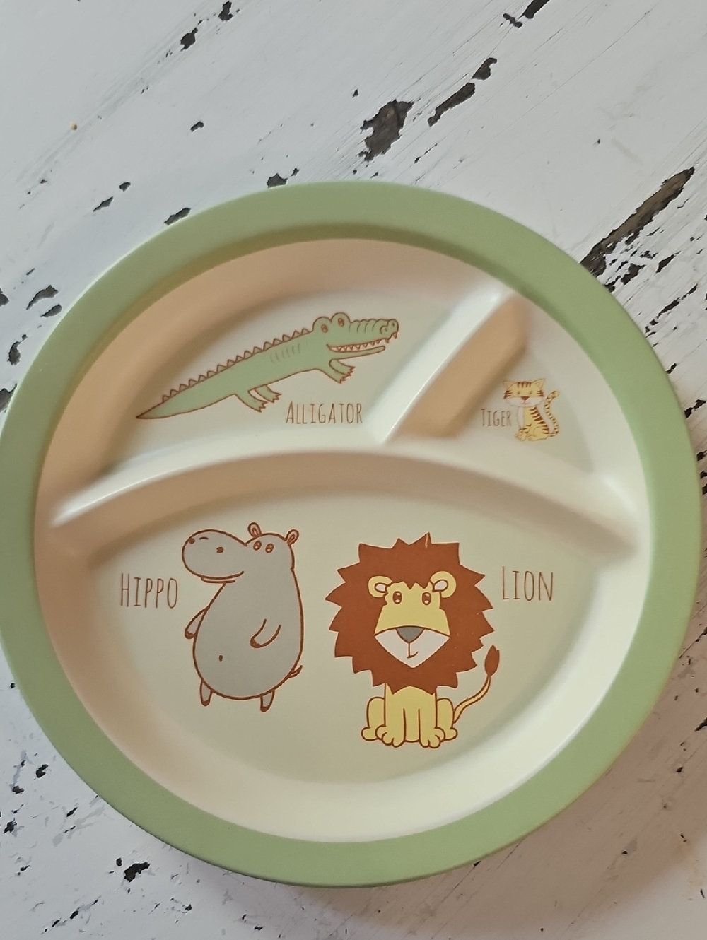3 Bamboo Kid Plates Gender Neutral